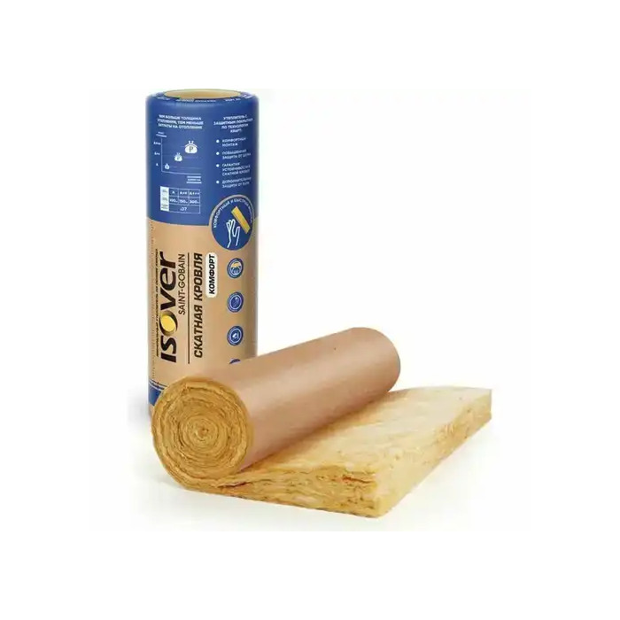 Утеплитель Isover Изовер Скатная Кровля Комфорт 100х1220х5000
